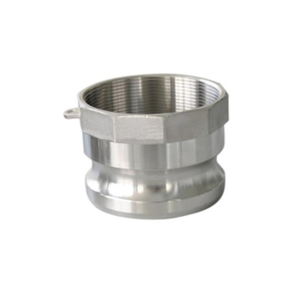 Midland Industries Midland Industries 63912 1 Stainless Steel Male Adapter x Female Type A Cam & Groove 63912
